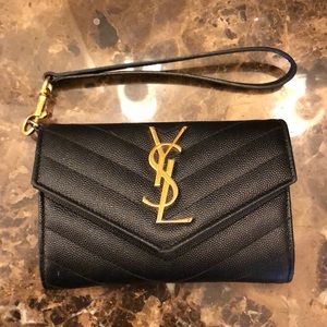 ysl wristlet wallet